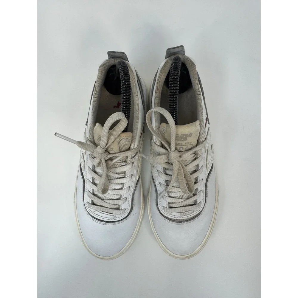 New Balance NB‎ Numeric Jamie Foy 306 NM306TEN Men's Size 5.5 White Shoes